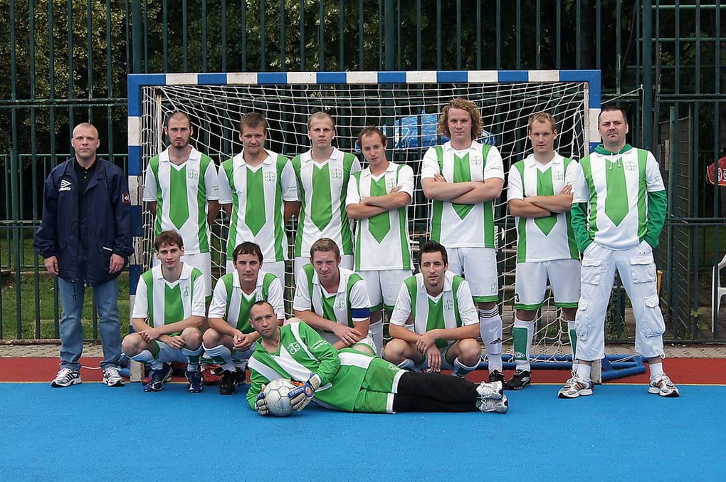 Fotogalerie týmů ve vyrobených fotbalových dresech od Bison Sportswear.