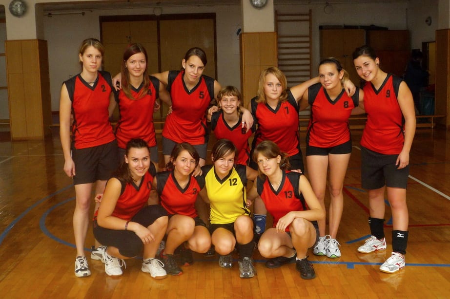 Volejbalové týmy v dresech od českého výrobce dresů a sportovního oblečení Bison Sportswear.