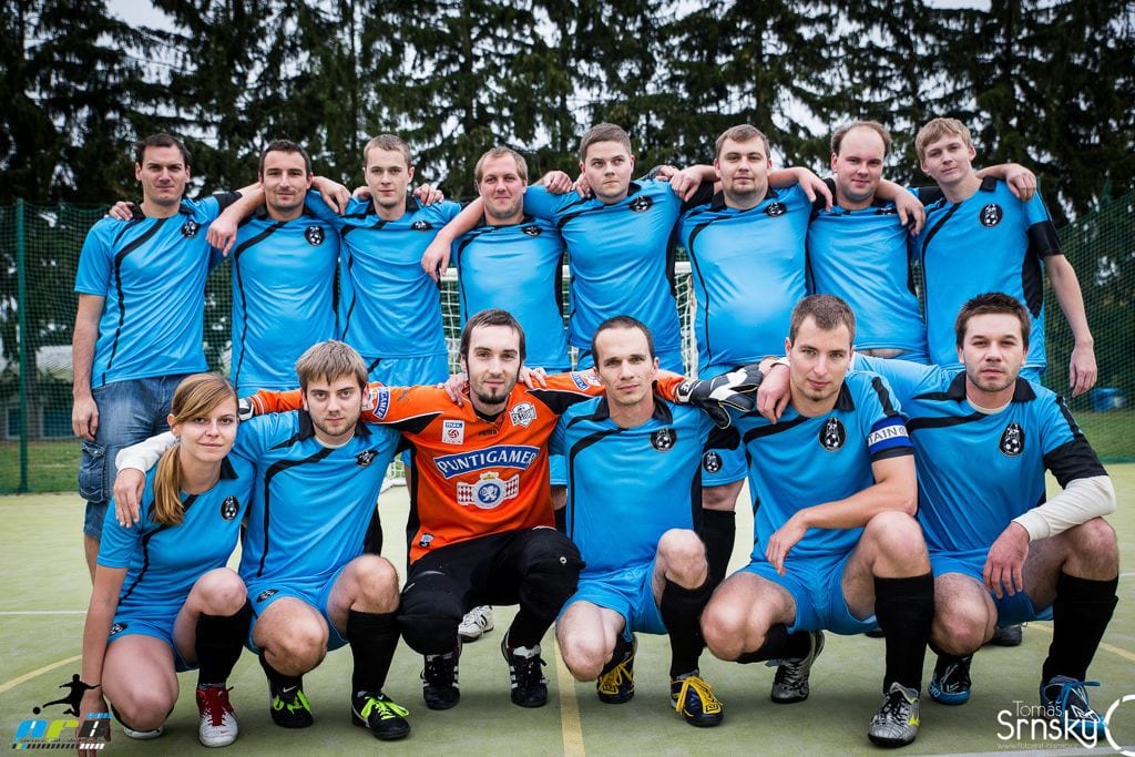 Fotogalerie týmů ve vyrobených fotbalových dresech od Bison Sportswear.