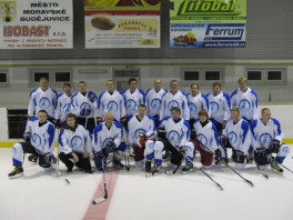 Hokejový tým v dresech Bison Sportswear
