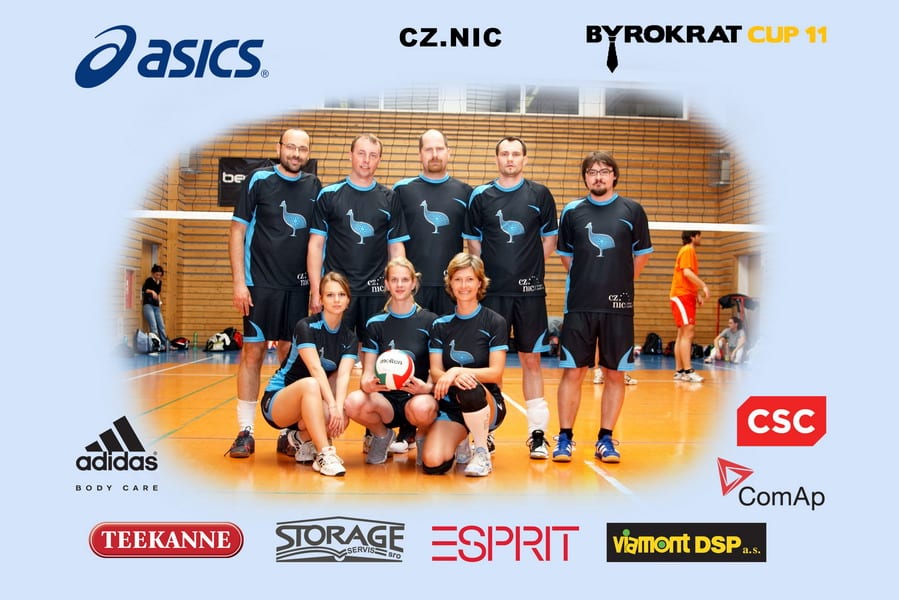 Volejbalové týmy v dresech od českého výrobce dresů a sportovního oblečení Bison Sportswear.