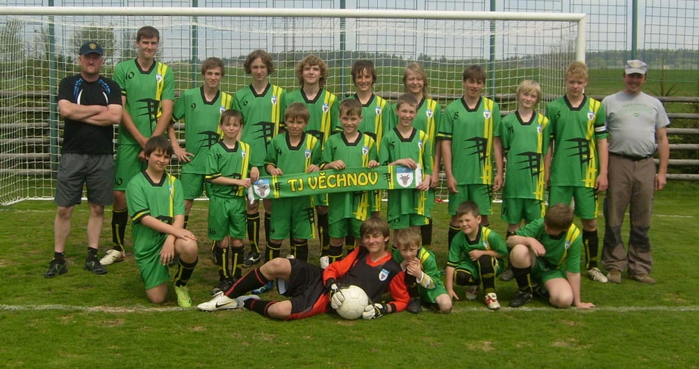 Fotogalerie týmů ve vyrobených fotbalových dresech od Bison Sportswear.