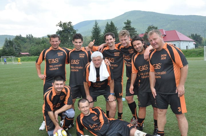 Fotogalerie týmů ve vyrobených fotbalových dresech od Bison Sportswear.