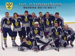 Hokejový tým v dresech Bison Sportswear