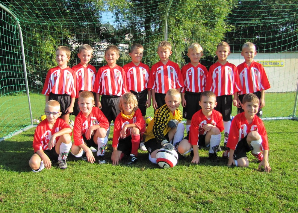 Fotogalerie týmů ve vyrobených fotbalových dresech od Bison Sportswear.