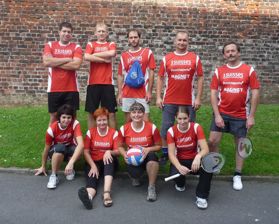 Volejbalové týmy v dresech od českého výrobce dresů a sportovního oblečení Bison Sportswear.