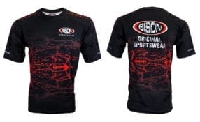 Týmové tričko Bison Sportswear.