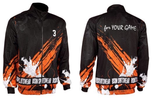Týmová bunda Bison Sportswear.