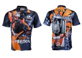 Týmová polokošile z výroby Bison Sportswear