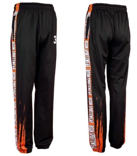 Týmové kalhoty Bison Sportswear.