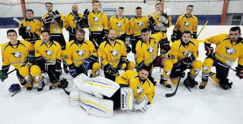 HC_Predators Hokejový tým v dresech Bison Sportswear