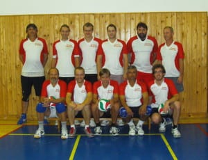 Volejbalové týmy v dresech od českého výrobce dresů a sportovního oblečení Bison Sportswear.