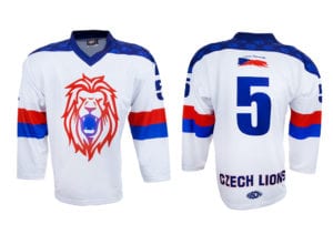Hokejový dres - výrobce Bison sportswear, výroba hokejových dresů a týmového oblečení.